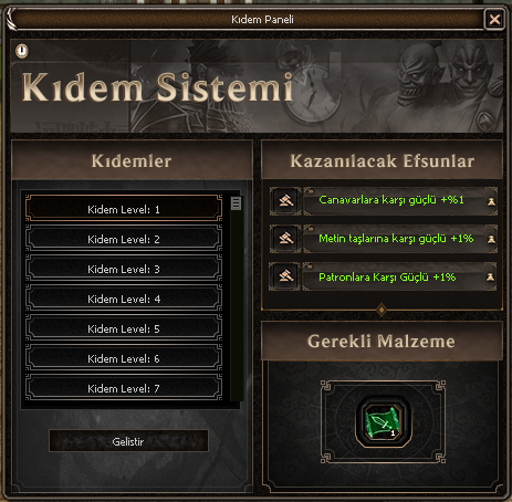Kıdem Sistemi