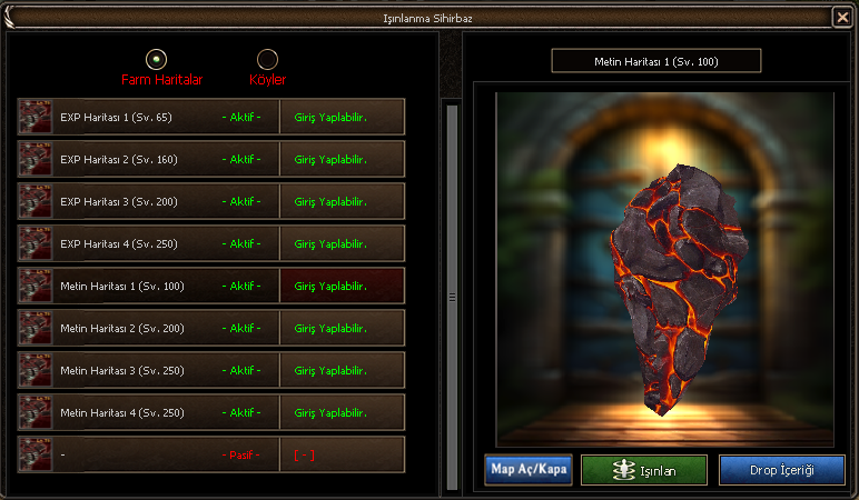 Işınlanma Sihirbazı