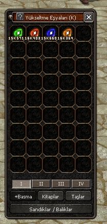 Ek (K) Envanter Sistemi